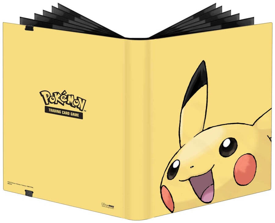 Ultra PRO Pokémon 9-Pocket PRO-Binder - Pikachu (Holds 360 Cards)