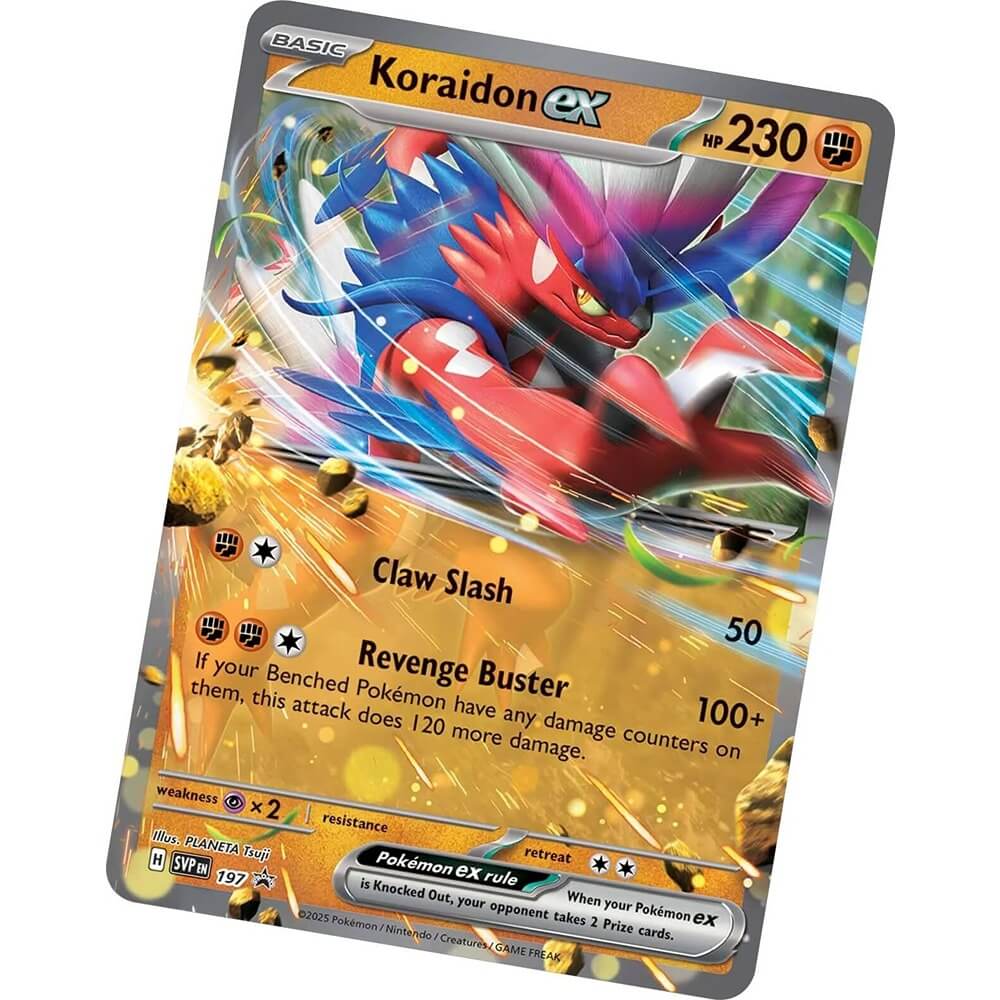Pokemon TCG: Slashing Legends Tin - Koraidon ex