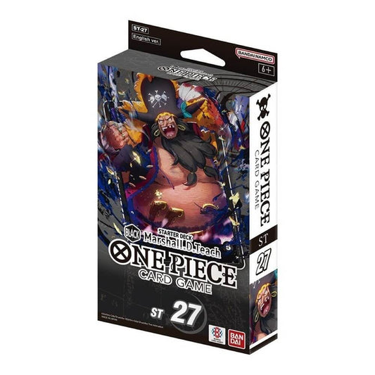 One Piece TCG: Black - Marshall.D.Teach Starter Deck (ST-27)