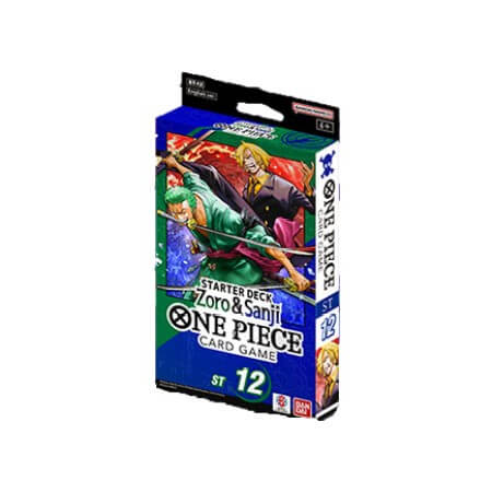 one piece card game zoro and sanji One Piece TCG: Zoro and Sanji Starter Deck (ST-12) – Booster Boyz