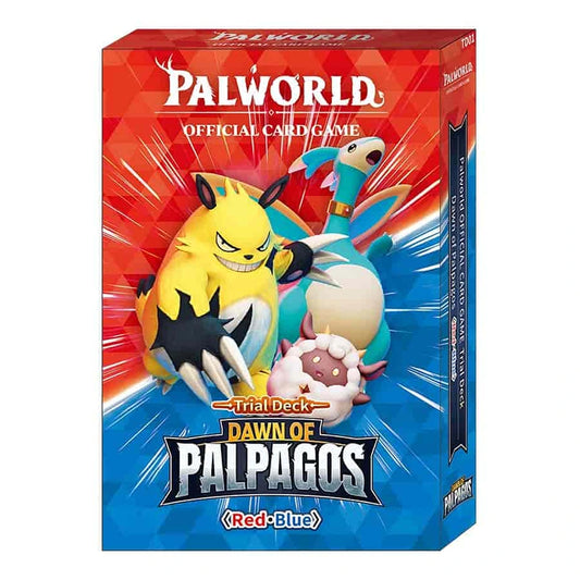 Palworld OCG: Dawn of Palpagos Trial Deck – Red & Blue (TD01) (Pre-Order)