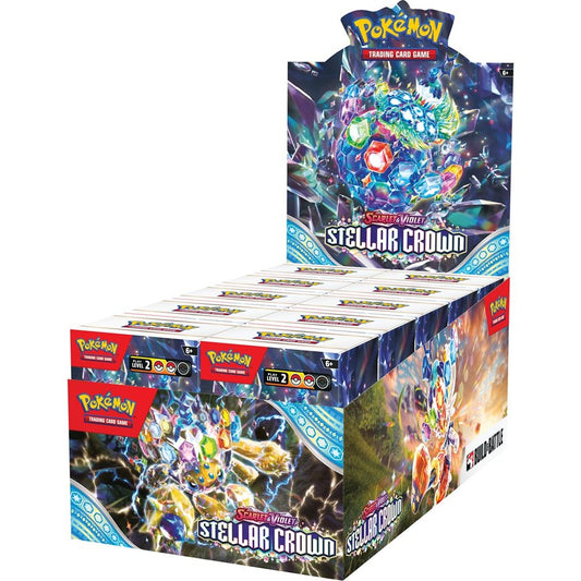 Pokemon TCG: Scarlet & Violet - Stellar Crown Build & Battle Box Display (10)