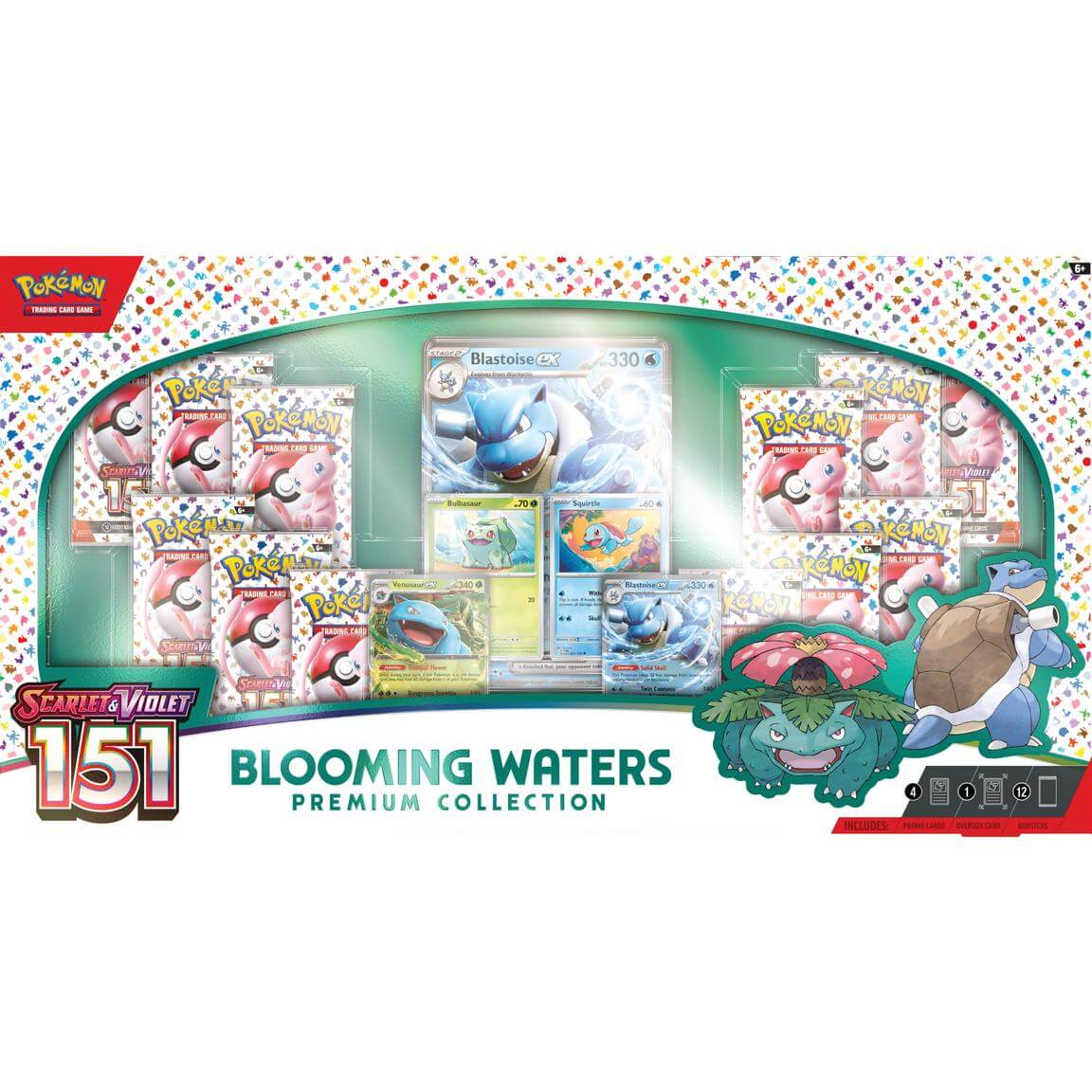 Pokemon TCG: 151 Blooming Waters Premium Collection