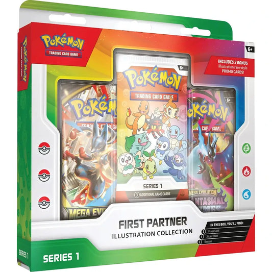 Pokemon TCG: First Partner Illustration Collection (Series 1) (Pre-Order)