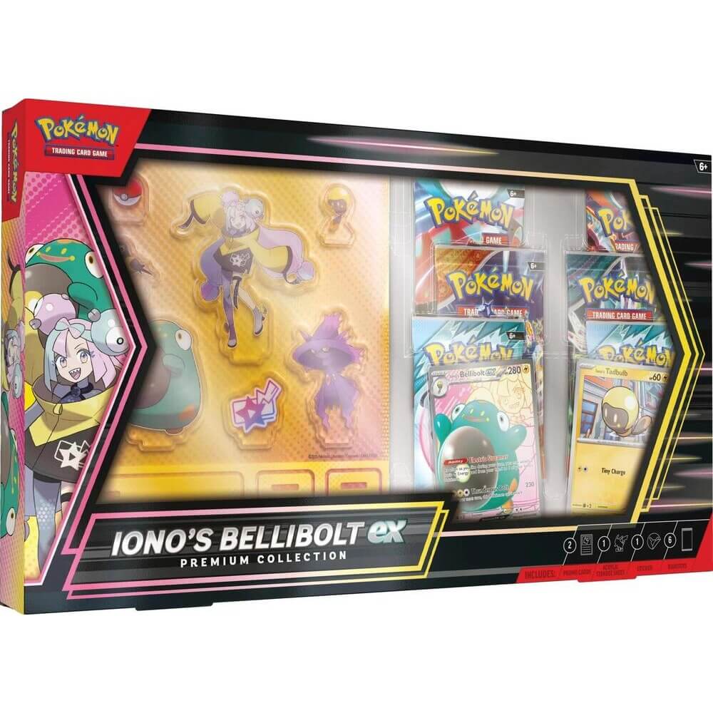 Pokemon TCG: Iono's Bellibolt ex Premium Collection