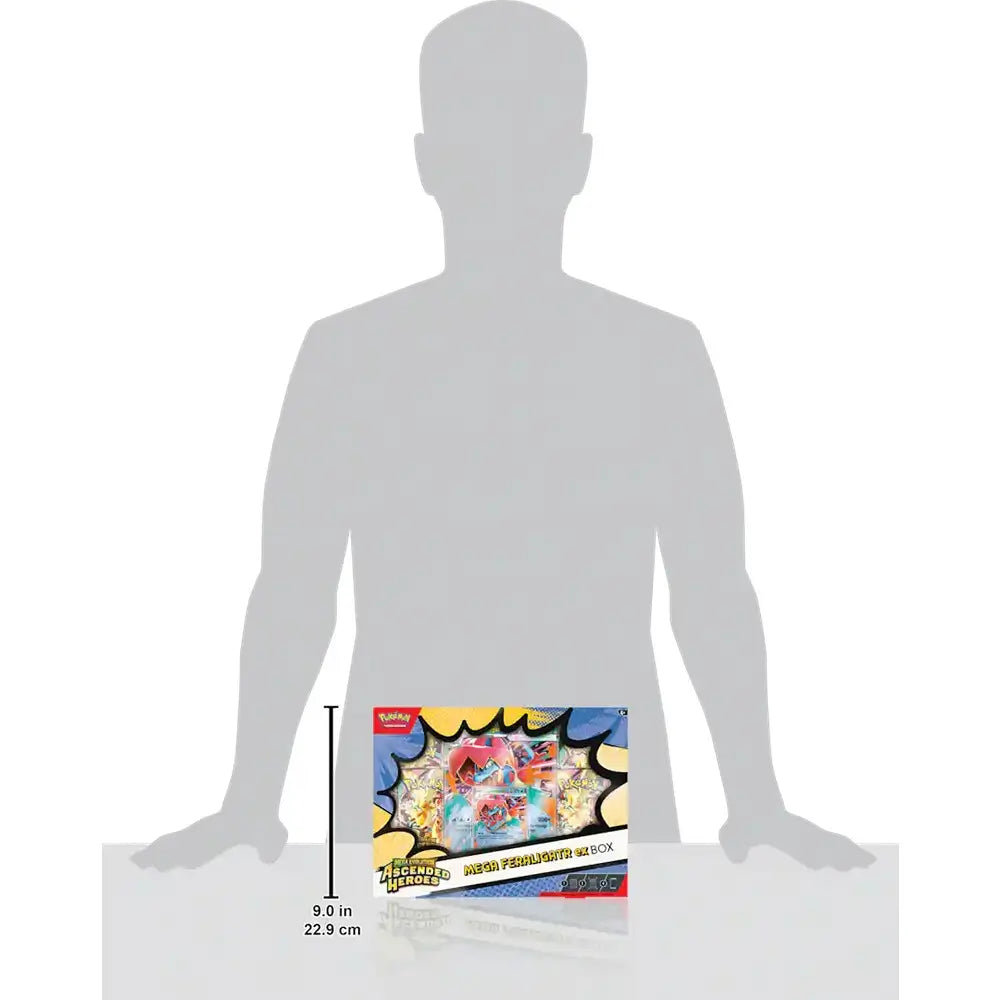 Pokemon TCG: Mega Evolution - Ascended Heroes Mega Feraligatr ex Box