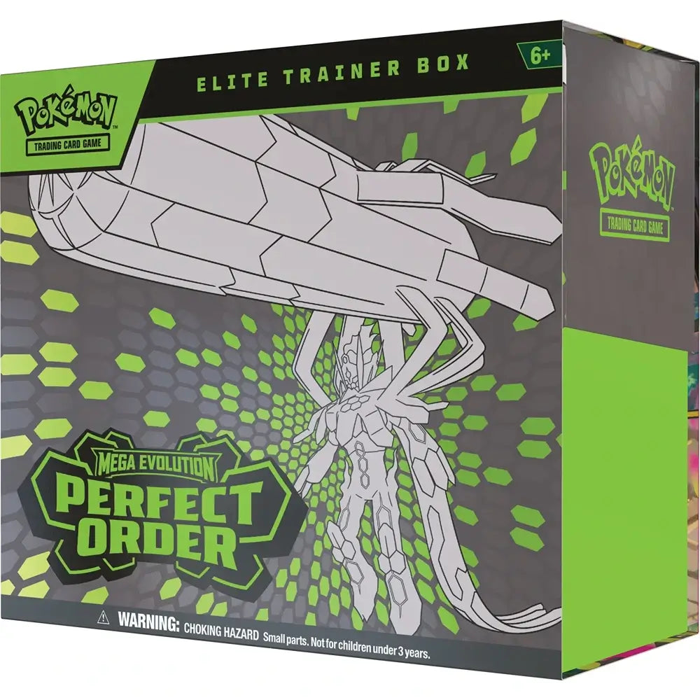 Pokemon TCG: Mega Evolution - Perfect Order Elite Trainer Box (ETB) Booster Boyz Pokemon TCG: Mega Evolution - Perfect Order Elite Trainer Box (ETB) Booster Boyz