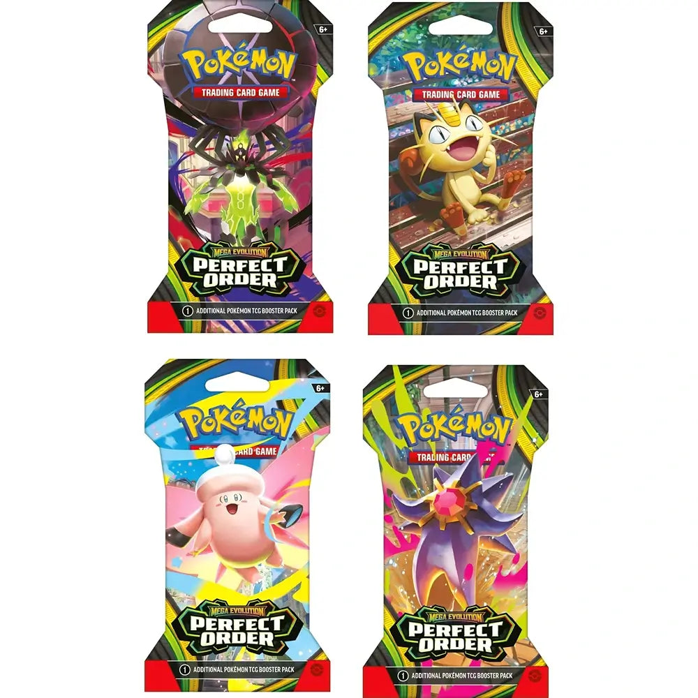 Pokemon TCG: Mega Evolution - Perfect Order Sleeved Booster Pack (Pre-Order)