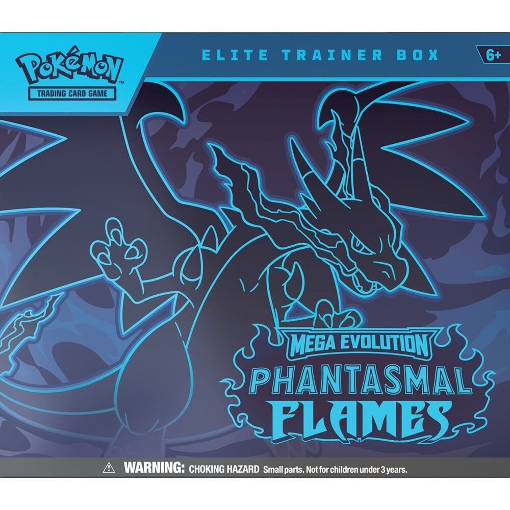 Pokemon TCG: Mega Evolution - Phantasmal Flames Elite Trainer Box (ETB) (Pre-Order)