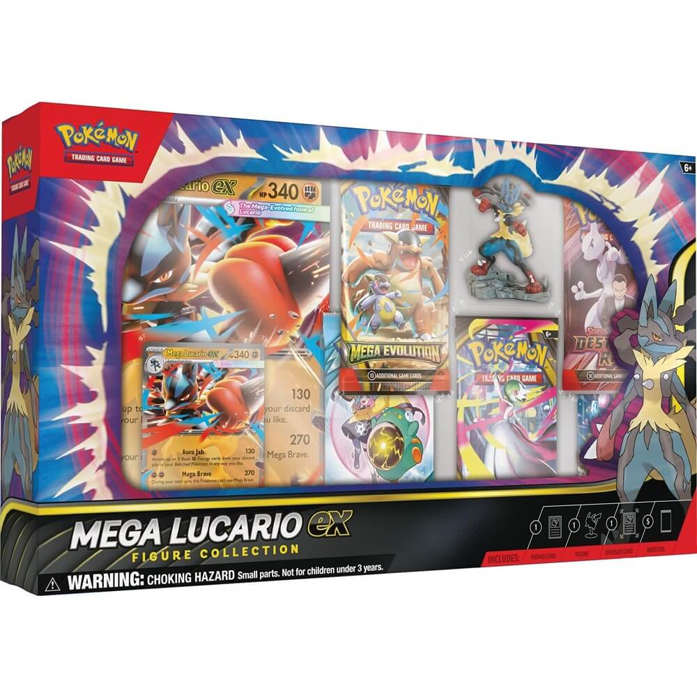 Pokemon TCG: Mega Lucario ex Figure Collection (Pre-Order)