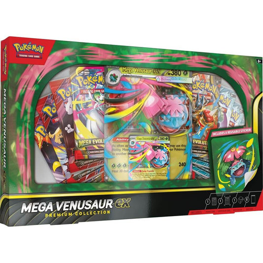 Pokemon TCG: Mega Venusaur ex Premium Collection Box (Pre-Order)