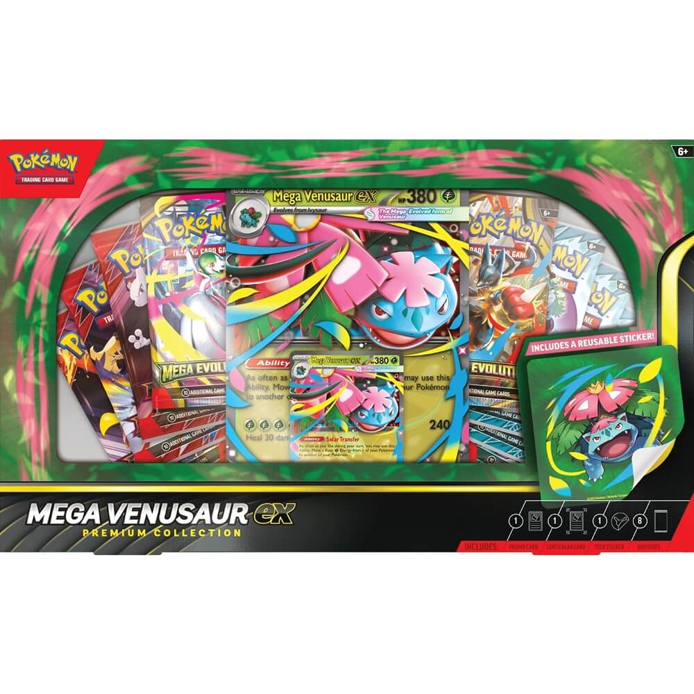 Pokemon TCG: Mega Venusaur ex Premium Collection Box (Pre-Order)