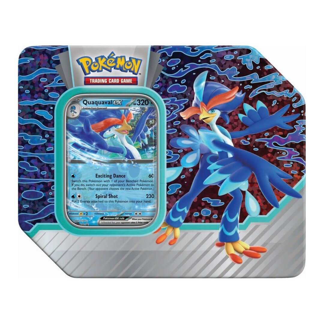 Pokemon TCG Paldea Partners Tin (Quaquaval ex)