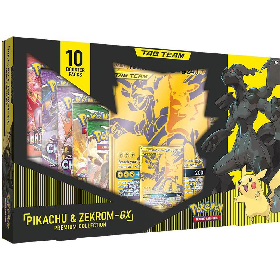 Pokemon TCG: Pikachu & Zekrom-GX Premium Collection Box