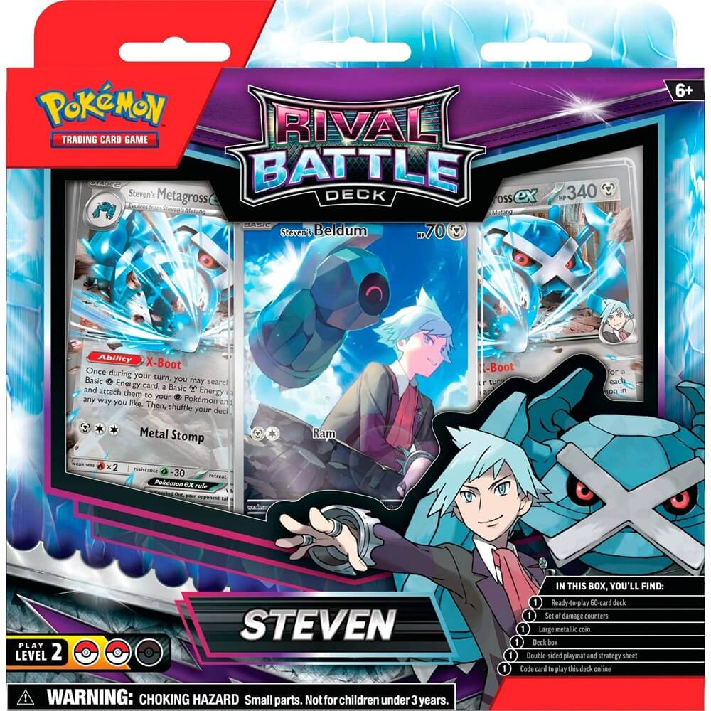 Pokemon TCG: Rival Battle Deck - Steven (Pre-Order)