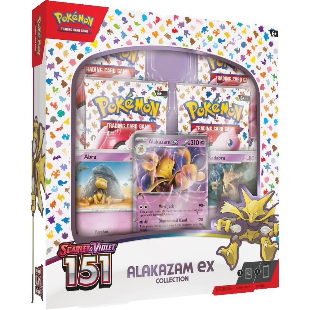Pokemon TCG: Scarlet & Violet - 151 Collection Box (Alakazam ex)