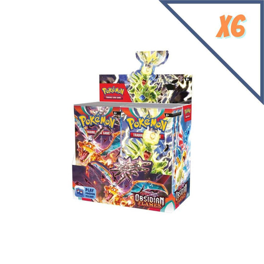 Pokemon TCG: Scarlet & Violet - Obsidian Flames Booster Display Box Case (6)