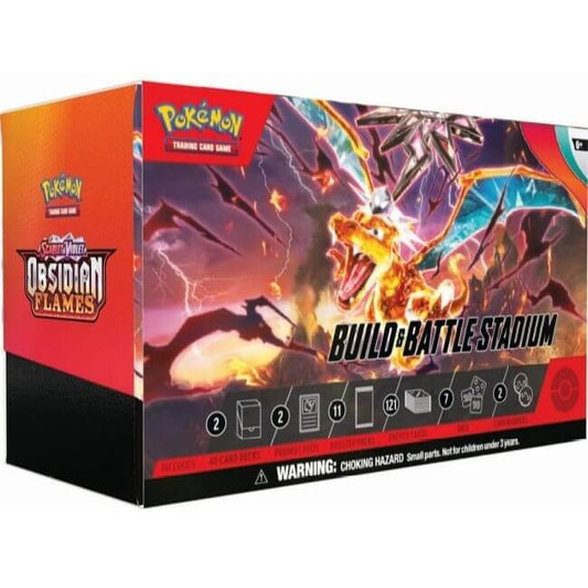 Pokemon TCG: Scarlet & Violet - Obsidian Flames Build & Battle Stadium