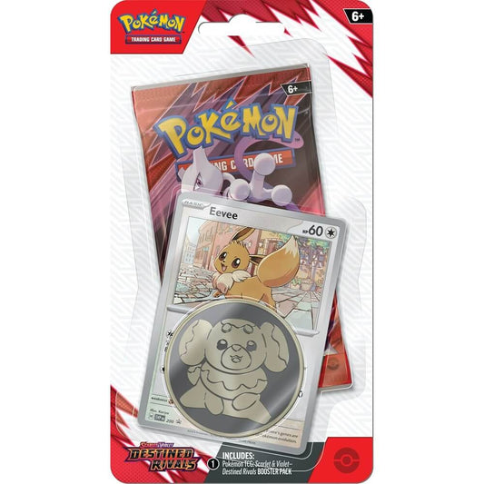 Pokemon TCG: Scarlet & Violet - Destined Rivals Checklane Blister Pack (Eevee)