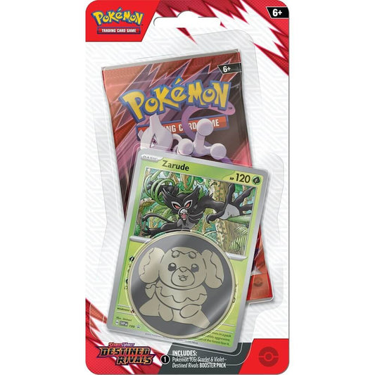 Pokemon TCG: Scarlet & Violet - Destined Rivals Checklane Blister Pack (Zarude)