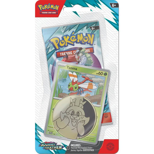 Pokemon TCG: Scarlet & Violet - Journey Together Checklane Blister Pack (Yanma)