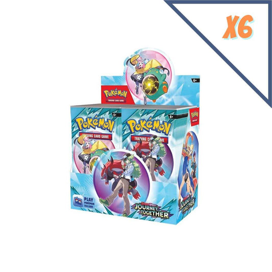 Pokemon TCG: Scarlet & Violet - Journey Together Enhanced Booster Display Box Case (6)