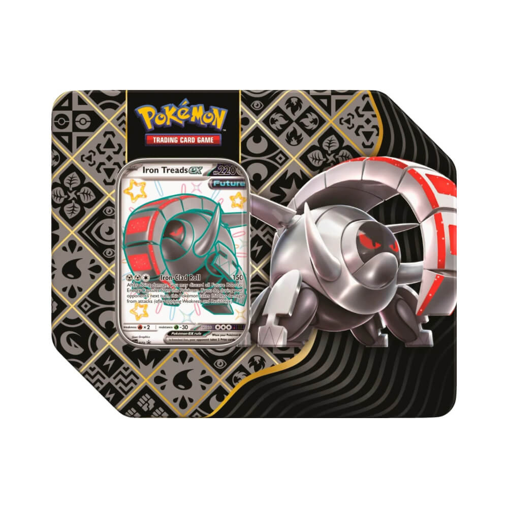 Pokemon TCG: Scarlet & Violet - Paldean Fates Tin (Iron Treads ex)