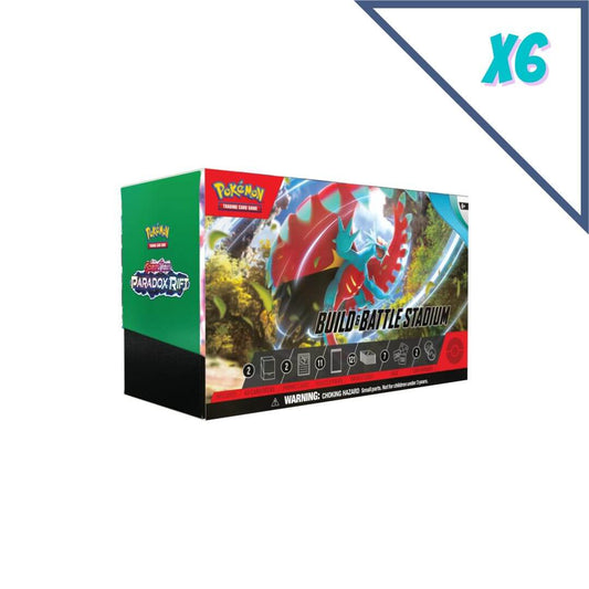 Pokemon TCG: Scarlet & Violet - Paradox Rift Build & Battle Stadium Case (6)