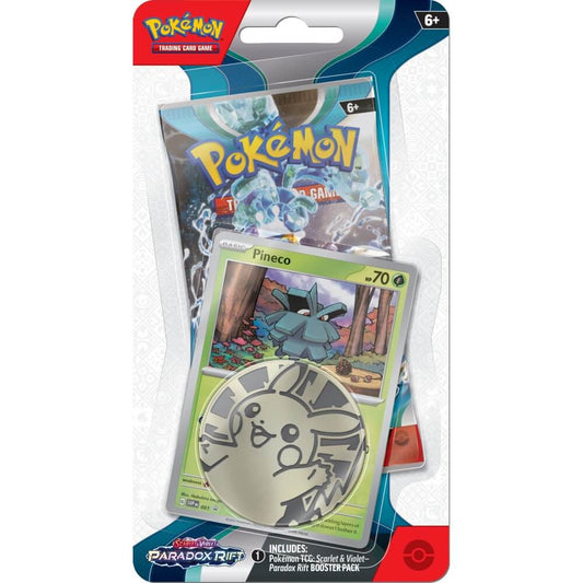 Pokemon TCG: Scarlet & Violet - Paradox Rift Checklane Blister Pack (Pineco)