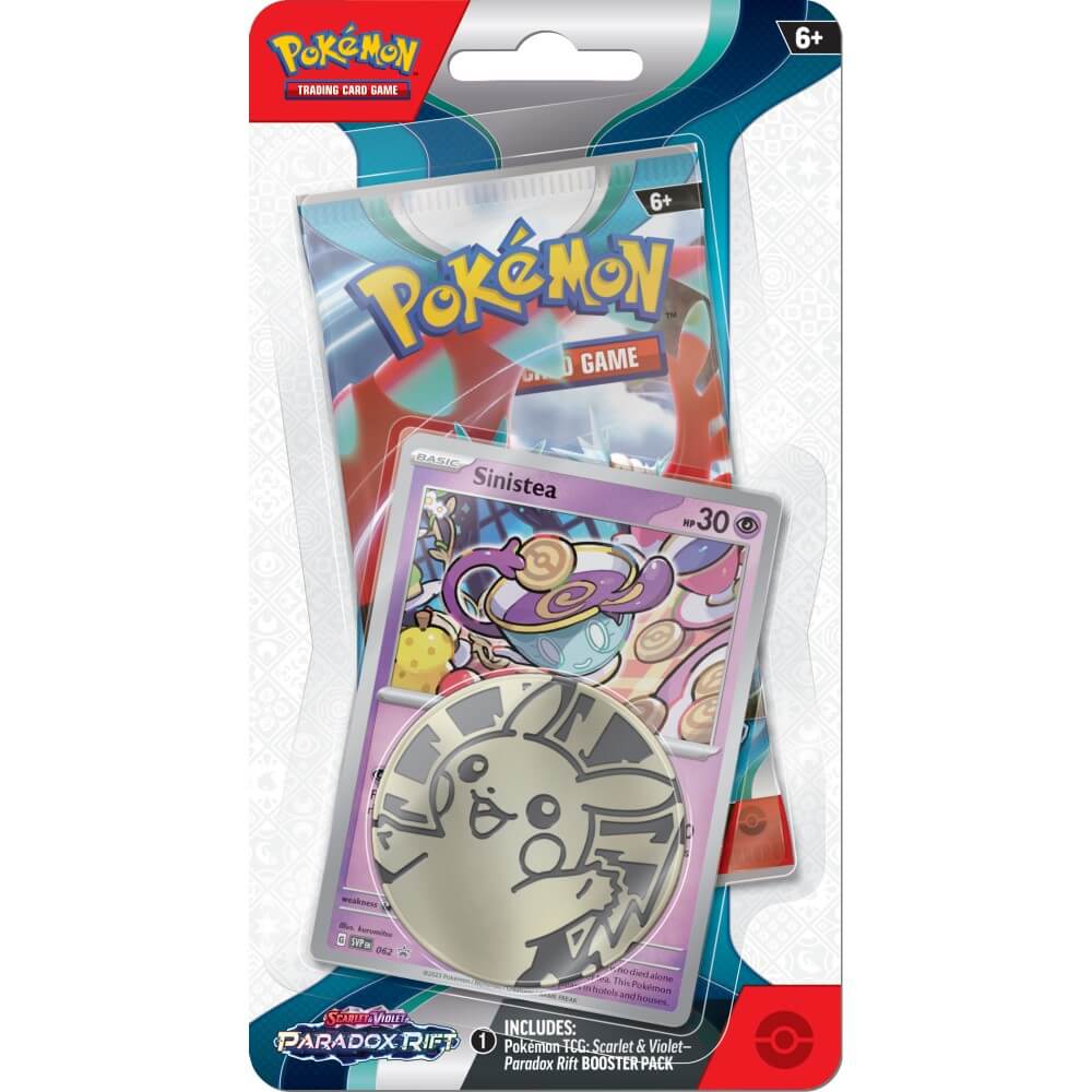 Pokemon TCG: Scarlet & Violet - Paradox Rift Checklane Blister Pack (Sinistea)