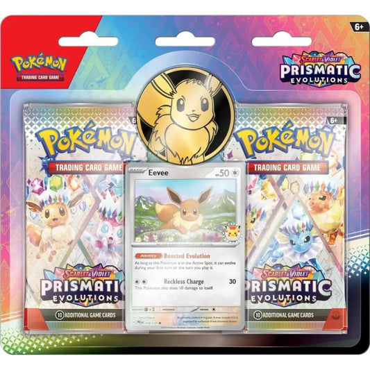 Pokemon TCG: Scarlet & Violet - Prismatic Evolutions 2-Pack Blister