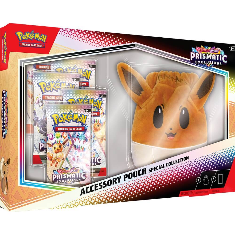Pokemon TCG: Scarlet & Violet - Prismatic Evolutions Accessory Pouch Special Collection