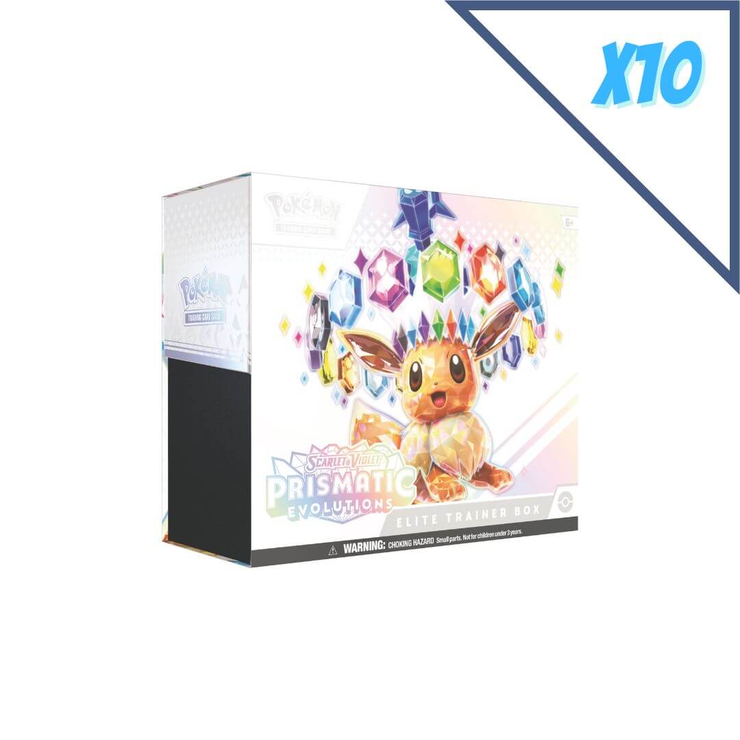 Pokemon TCG: Scarlet & Violet - Prismatic Evolutions Elite Trainer Box (ETB) Case (10)