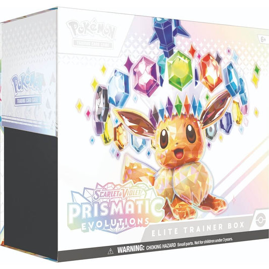 Pokemon TCG: Scarlet & Violet - Prismatic Evolutions Elite Trainer Box (ETB)