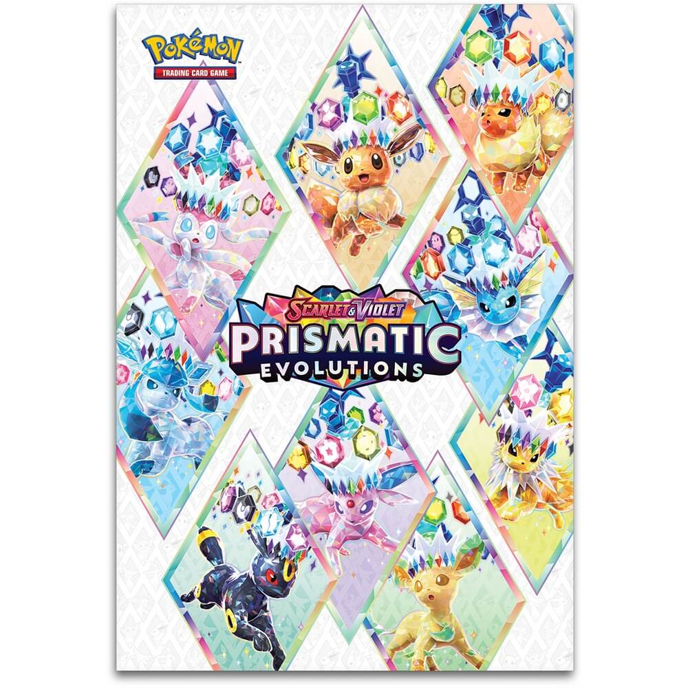 Pokemon TCG: Scarlet & Violet - Prismatic Evolutions Poster Collection