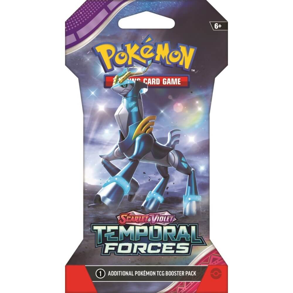 Pokemon TCG: Scarlet & Violet - Temporal Forces Sleeved Booster Pack