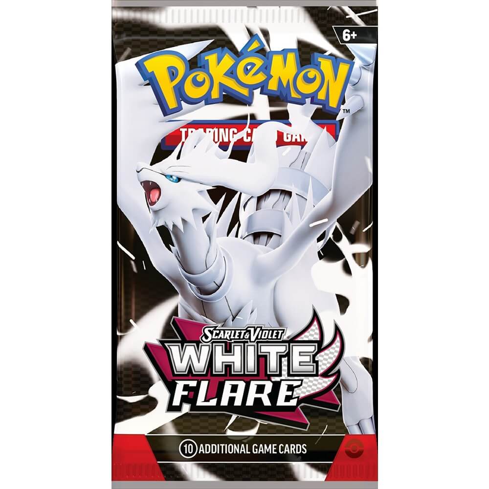 Pokemon TCG: Scarlet & Violet - White Flare Booster Pack Booster Boyz Pokemon TCG: Scarlet & Violet - White Flare Booster Pack Booster Boyz