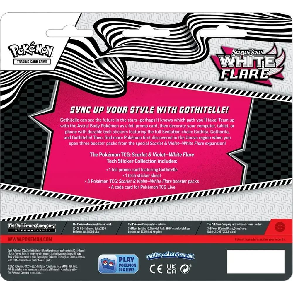 Pokemon TCG: Scarlet & Violet - White Flare Tech Sticker Collection