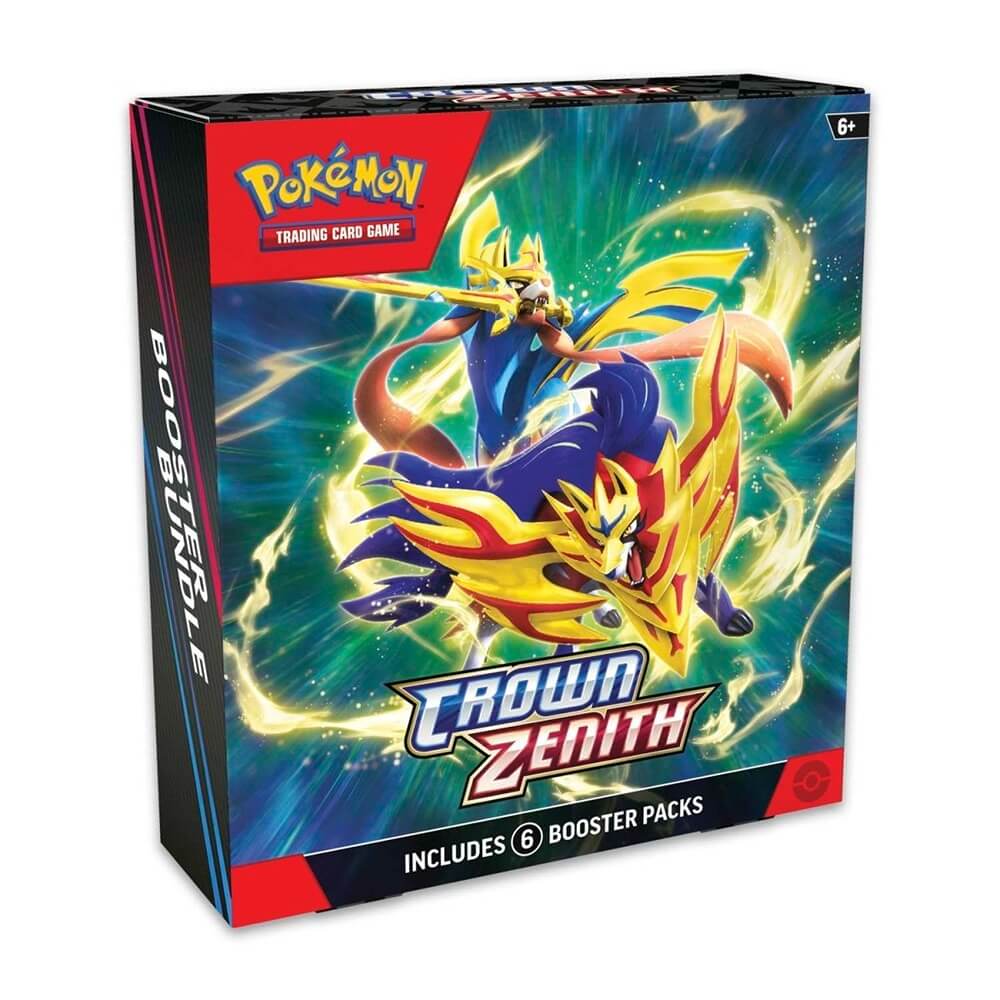 Pokemon TCG: Sword & Shield - Crown Zenith - Booster Bundle (6 Packs)