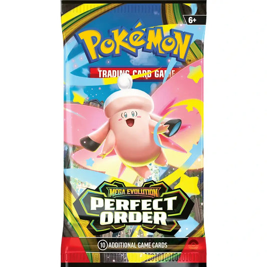 Pokemon TCG: Mega Evolution - Perfect Order Booster Pack (Pre-Order)