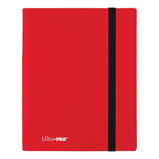 Ultra PRO 9-Pocket PRO-Binder Eclipse - Apple Red (Holds 360 Cards)