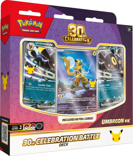 Pokemon TCG: 30th Celebration Battle Deck (Umbreon ex) - Primary