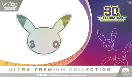Pokemon TCG: 30th Celebration Ultra-Premium Collection (Night) - Outer Sleeve Packed Front