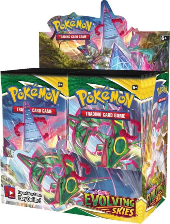 Pokemon TCG: Sword & Shield - Evolving Skies Booster Display Box (36)