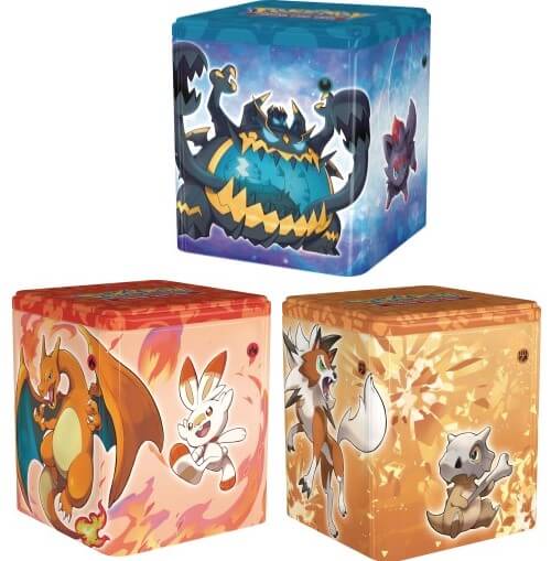 Pokemon TCG: Stackable Tin (2022 Fighting/Fire/Darkness)
