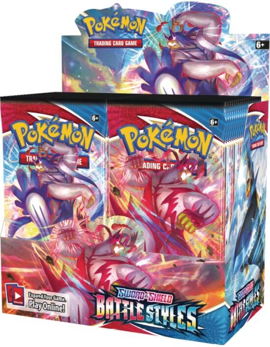 Pokemon TCG: Sword & Shield - Battle Styles Booster Display Box (36)