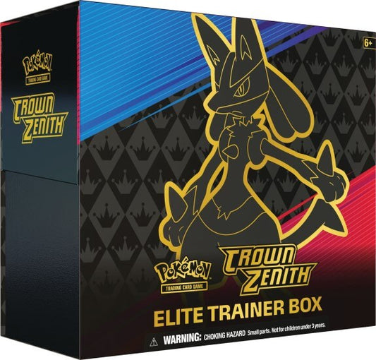 Pokemon TCG: Sword & Shield - Crown Zenith - Elite Trainer Box (ETB)
