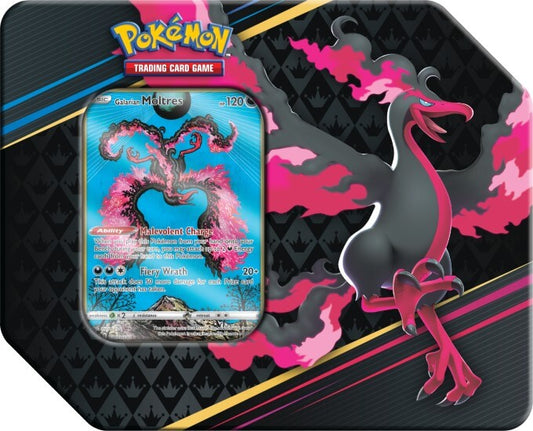 Pokemon TCG: Sword & Shield - Crown Zenith - Tin (Galarian Moltres)