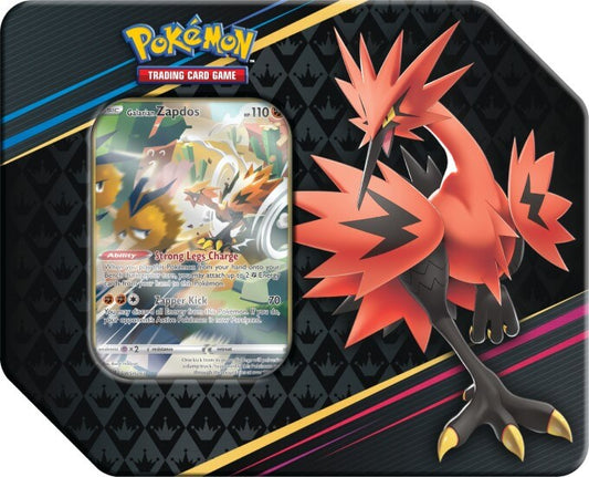 Pokemon TCG: Sword & Shield - Crown Zenith - Tin (Galarian Zapdos)