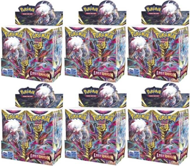 Pokemon TCG: Sword & Shield - Lost Origin Booster Display Box Case (6)